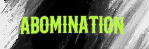 Abomination banner
