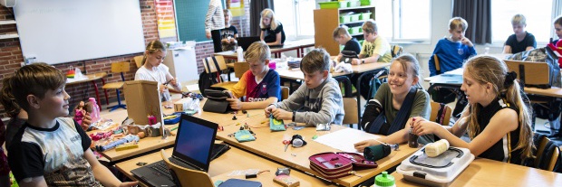 Alle Børn I Skole banner