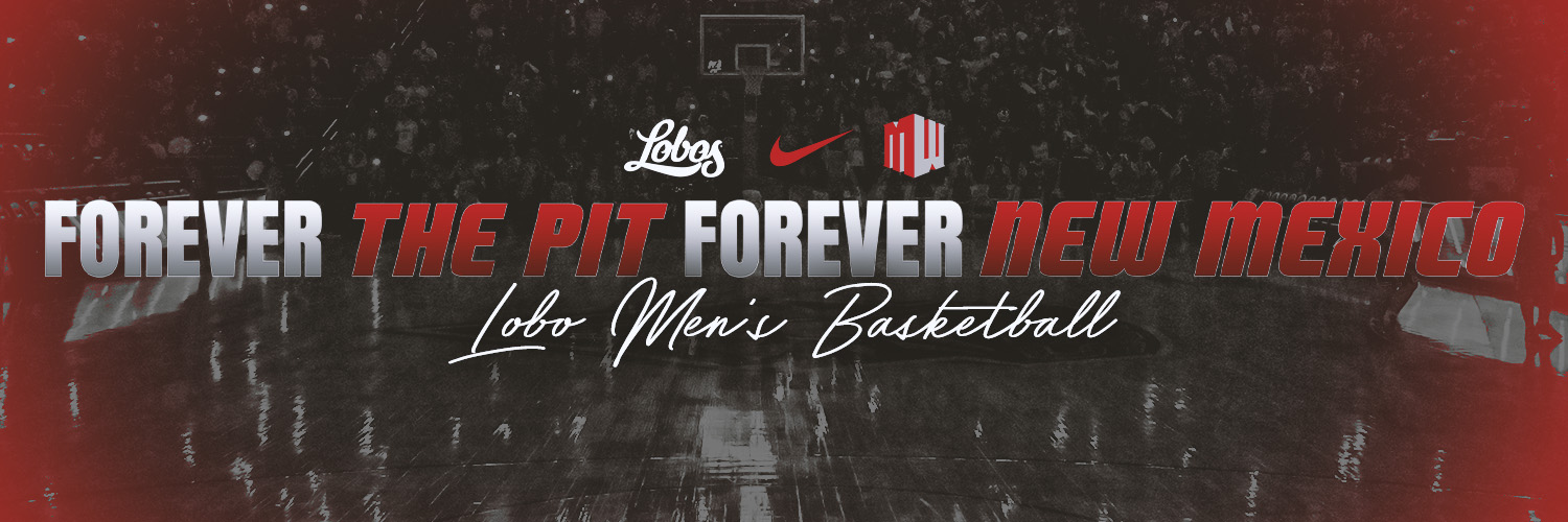 Lobo Basketball's banner