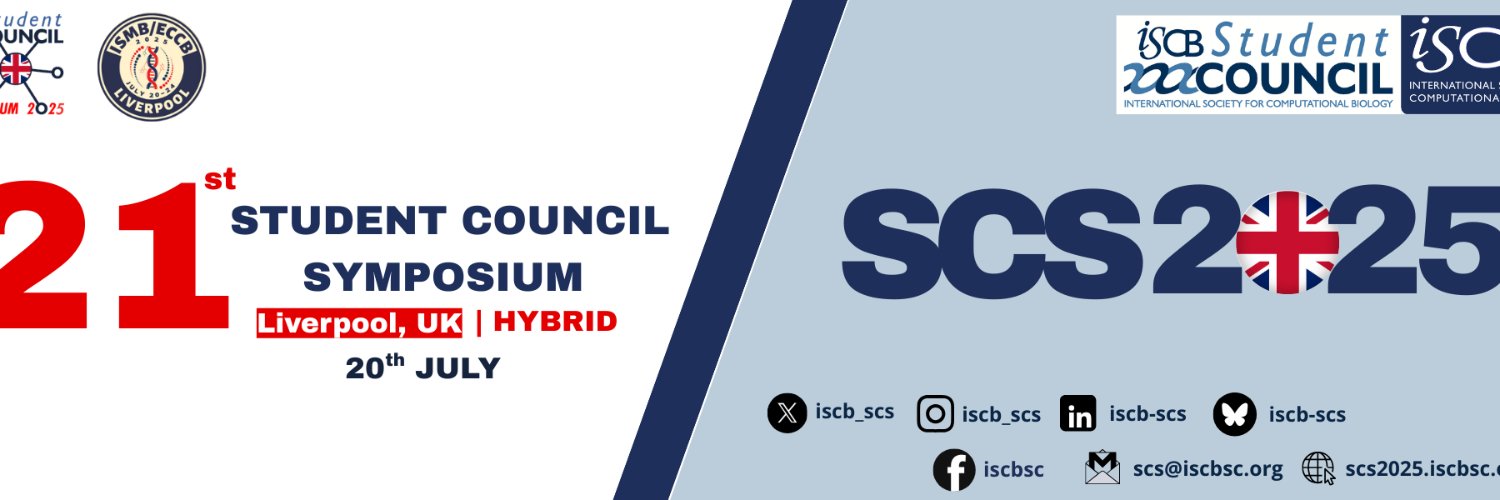 ISCB Student Council Symposium 2025's banner