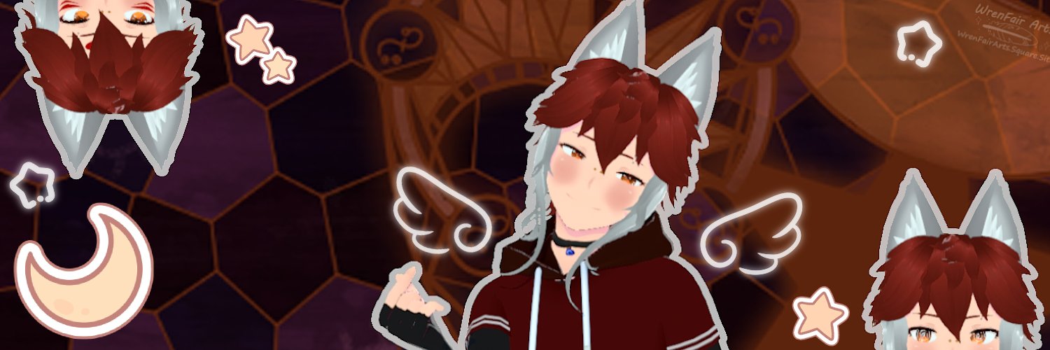 Wren | Witch's Familiar Vtuber banner