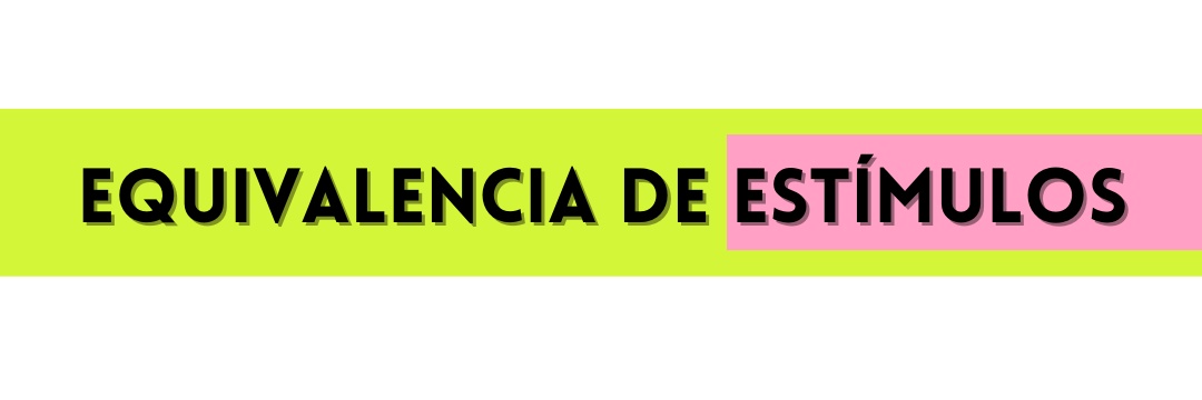 Equivalencia de estímulos banner