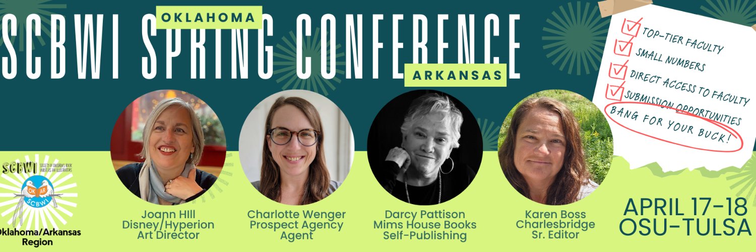 SCBWI Oklahoma/Arkansas banner