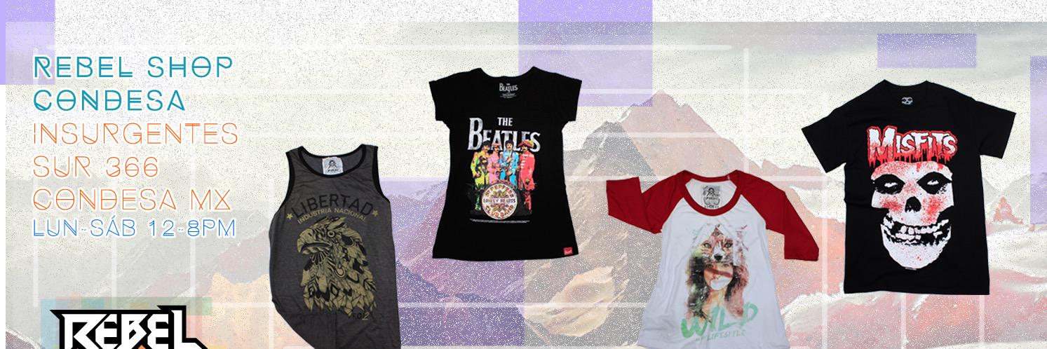 Rebel Shop Condesa banner