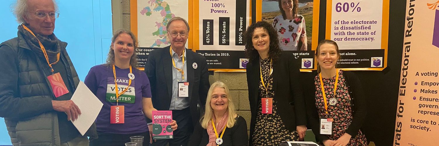 Lib Dems for Electoral Reform 🔶️ #FBPPR banner