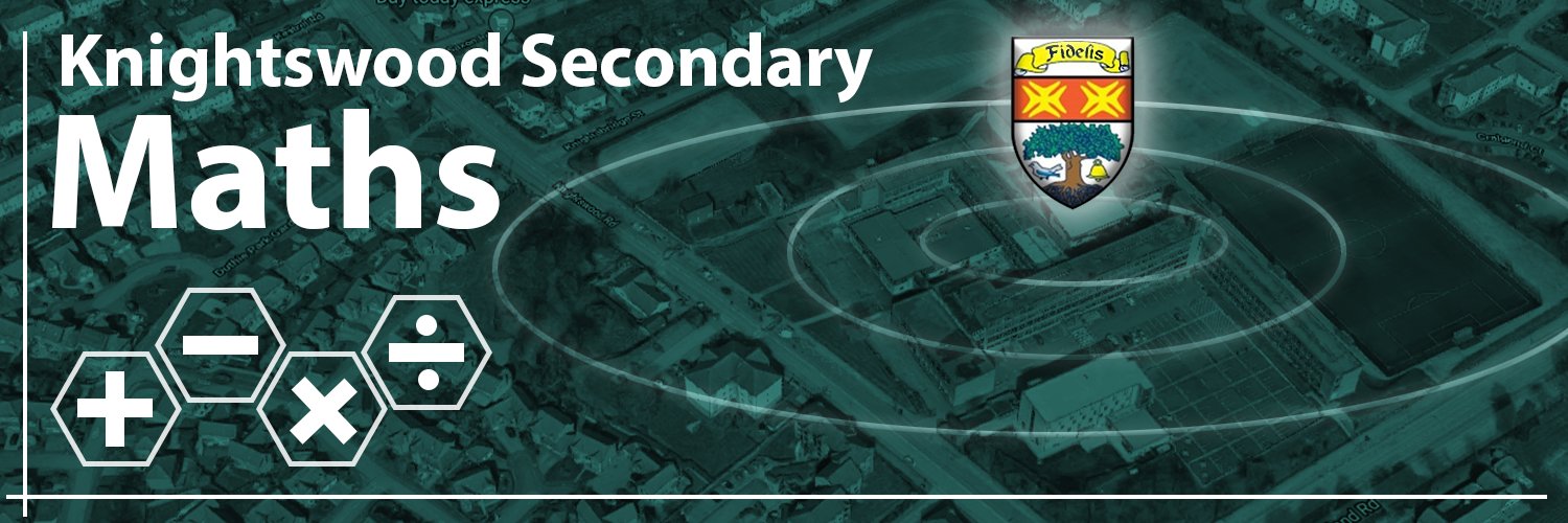 KSS Maths banner