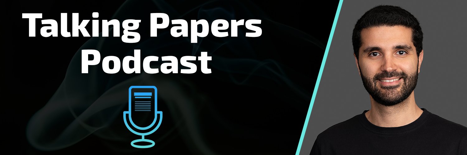 Talking Papers Podcast banner