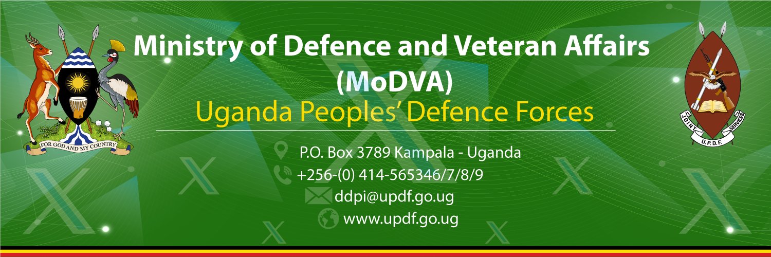 Uganda Peoples' Defence Forces's banner