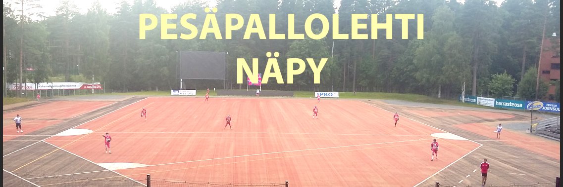 Pesäpallolehti Näpy banner