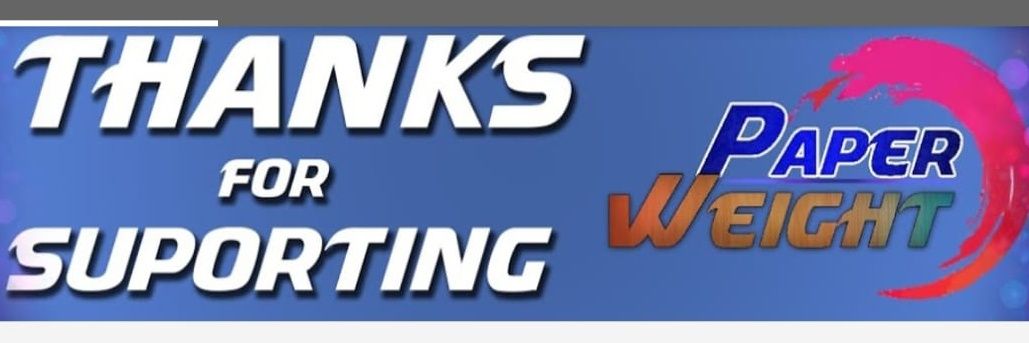 Paper Weight Tamil banner