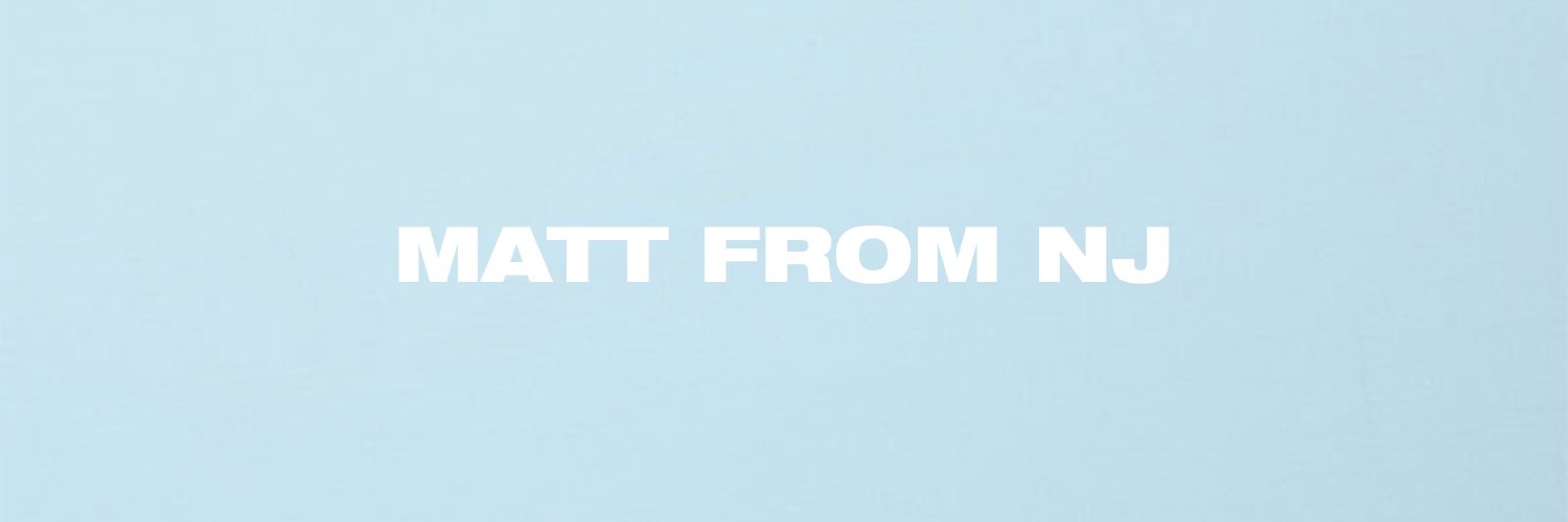 matt from nj banner