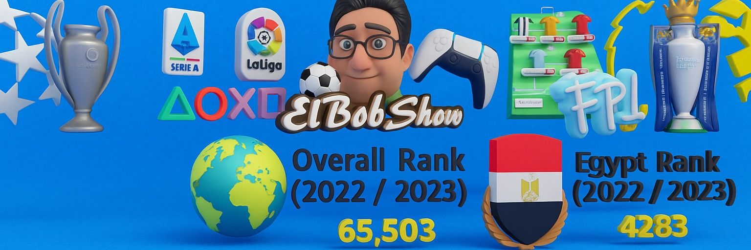 El BoB Show koora البوب شو كورة ⚽ banner