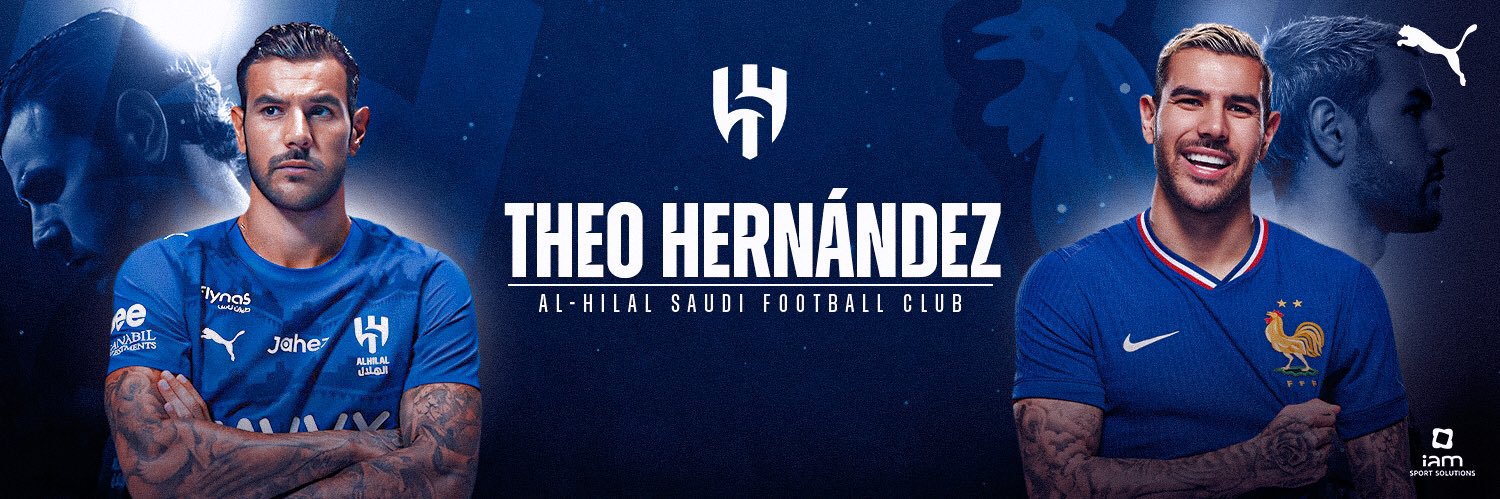 Theo Hernandez's banner
