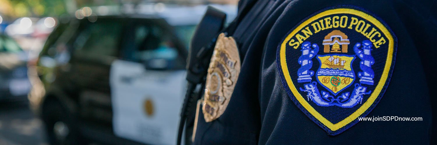 San Diego Police Department's banner