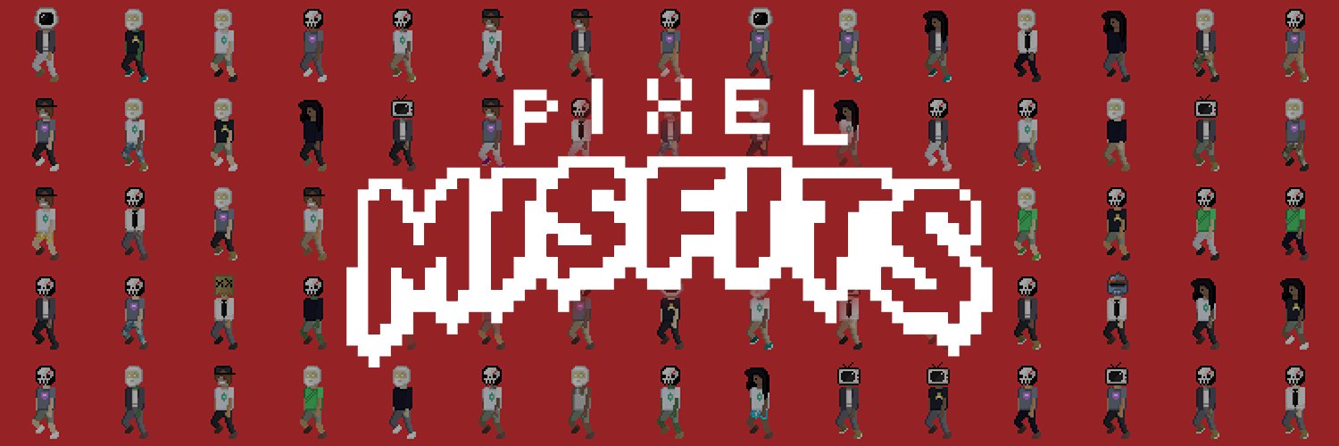 Pixel Misfits NFT banner