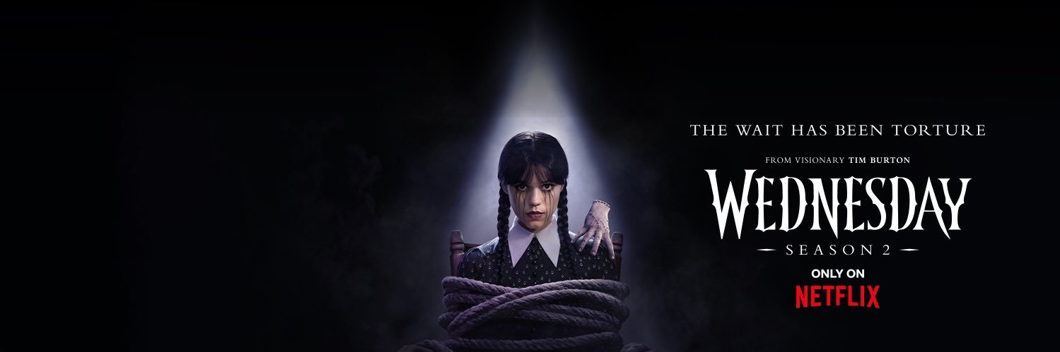 Wednesday Addams's banner