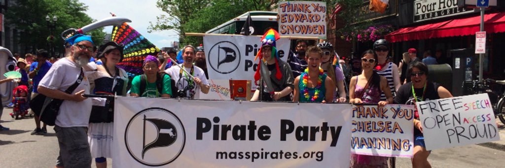 Massachusetts Pirate Party banner