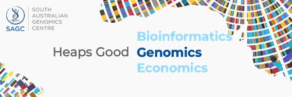 South Australian Genomics Centre (SAGC)'s banner