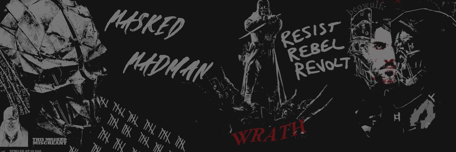 * MASKED MADMAN .ᐟ banner