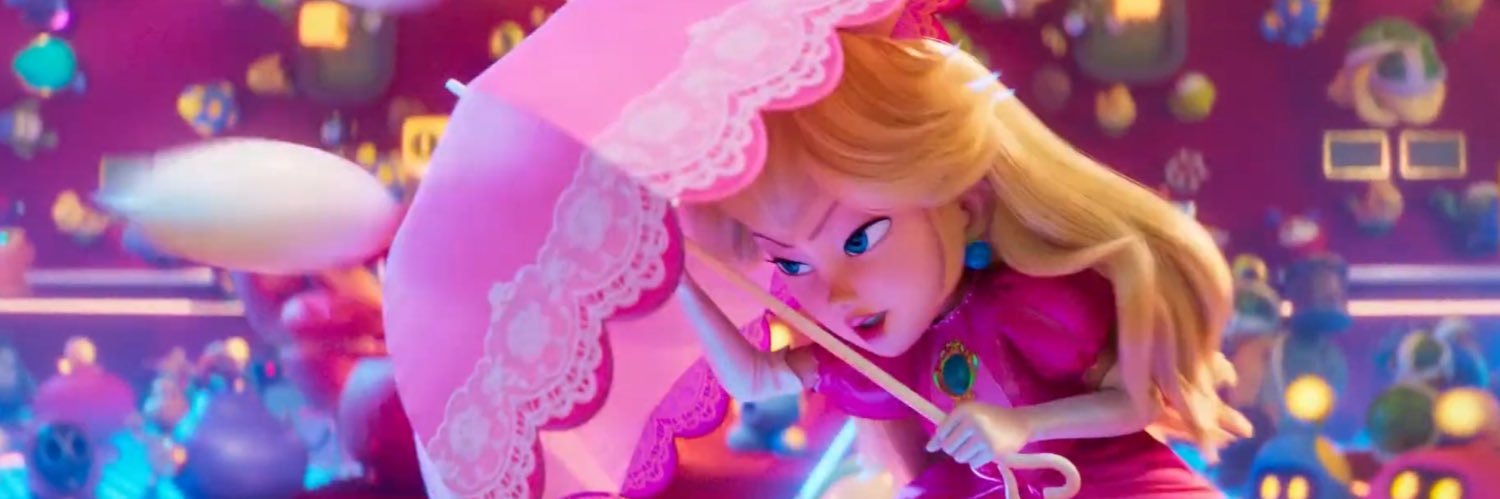 Princess Peach Toadstool banner