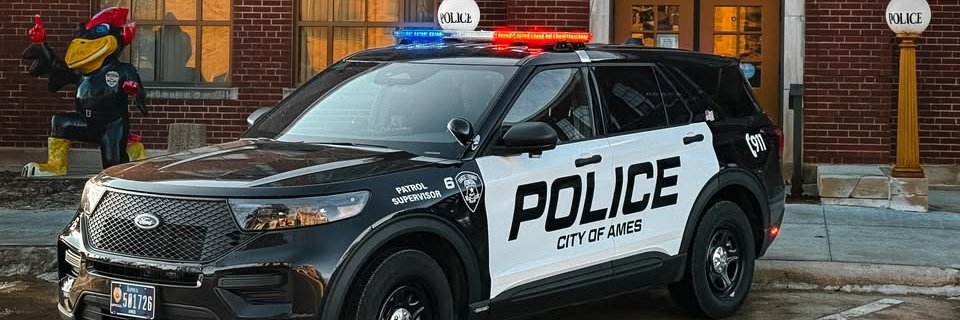 Ames Police banner