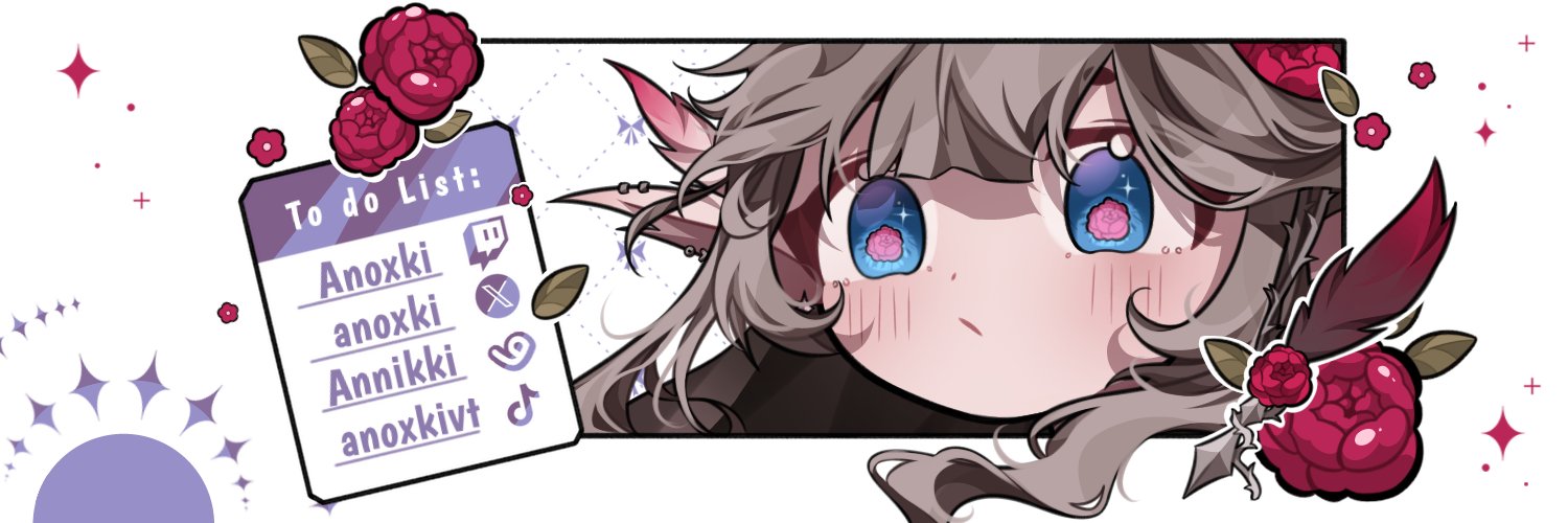 Annikki 🥀⛓️📖 | Vtuber / Vartist | May 12th banner