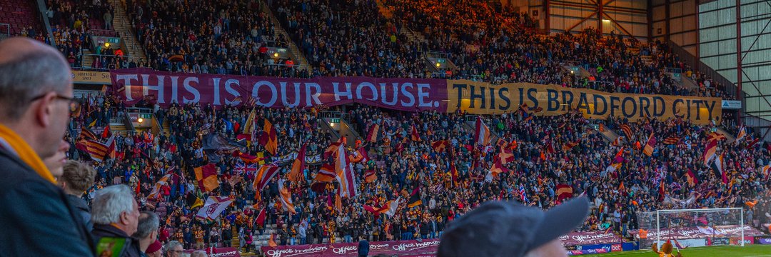 Bradford City Brasil banner