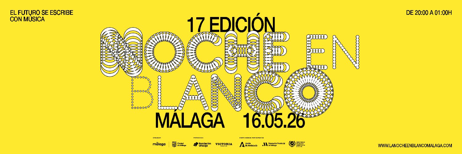 La Noche en Blanco Málaga banner