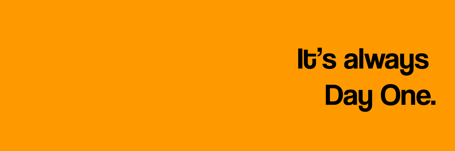 Day One banner