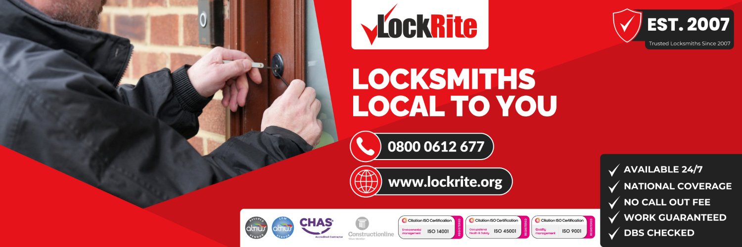 LockRite Locksmiths banner