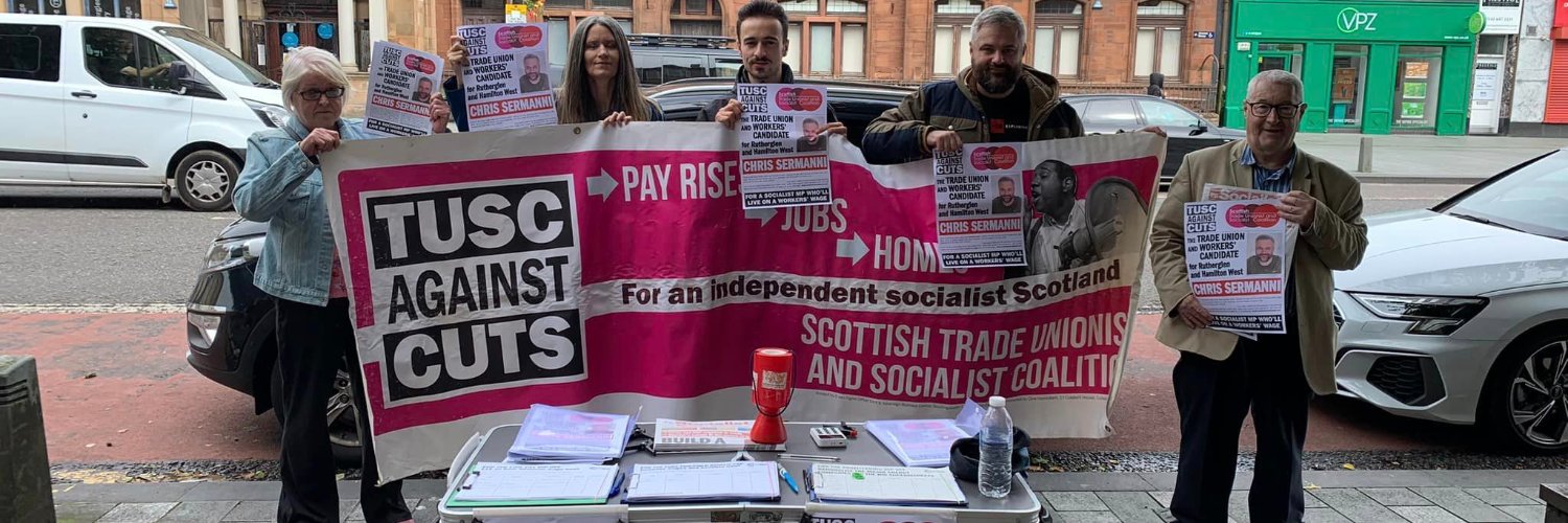 SCOTTISH TUSC standing for workers!'s banner