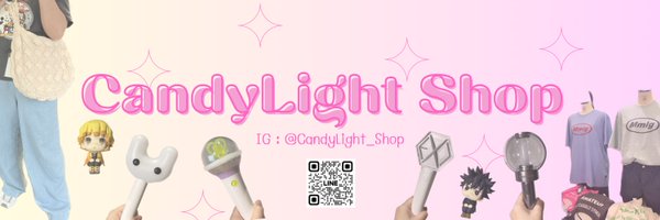 CandyLight Shop 🍭 พรีออเดอร์ เกาหลี ญี่ปุ่น Profile Banner