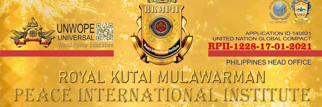 Royal Kutai Mulawarman Peace Int'l Institute banner