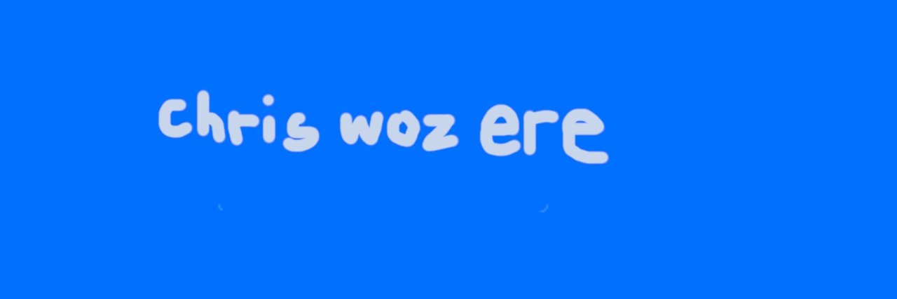 chrisamst's profile banner image