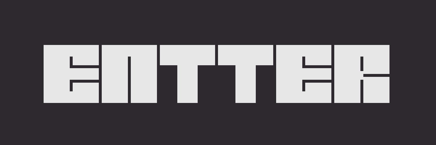 Entter's banner