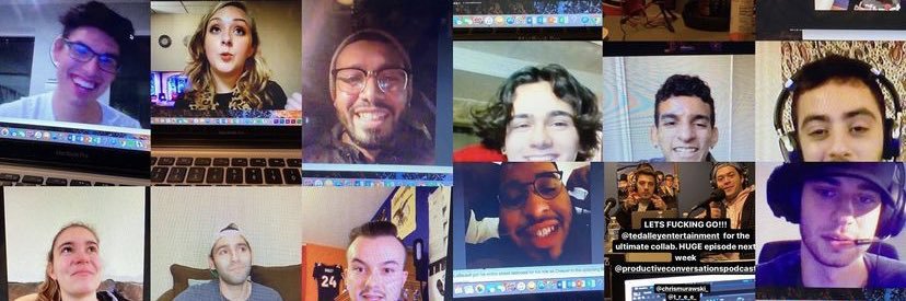 Productive Conversations Podcast. banner