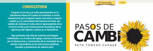 pasosdecambio Profile Banner
