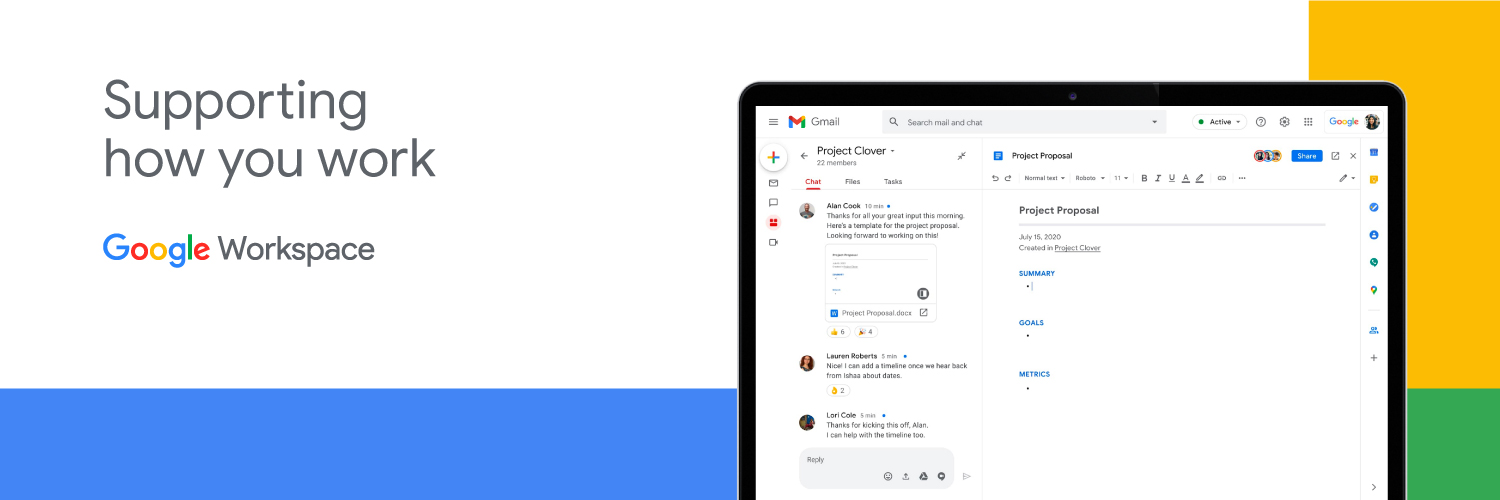 Google Workspace Support banner