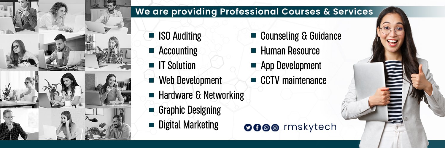 RM Skytech PVT LTD banner