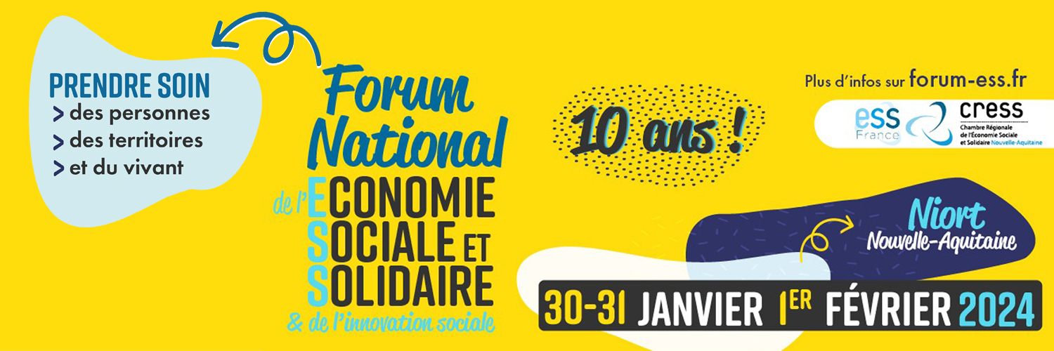 Forum national de l'ESS banner