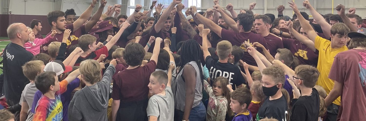 Minnesota Football Player Development's banner