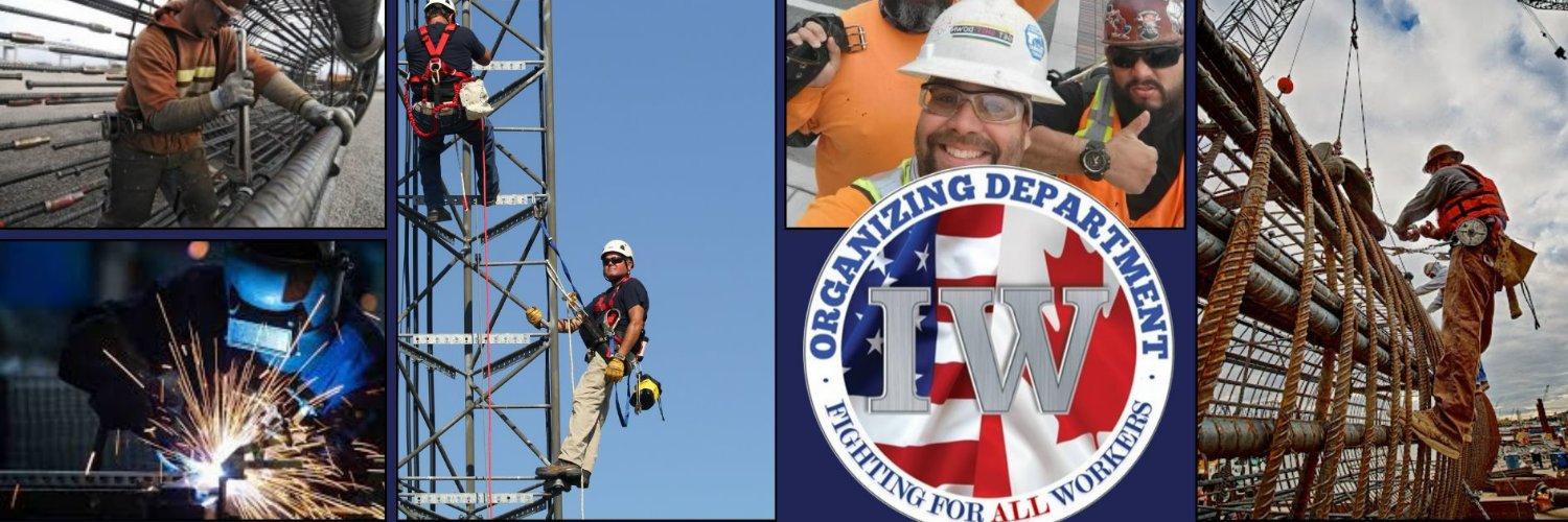 Ironworkers Organizing ✊ banner