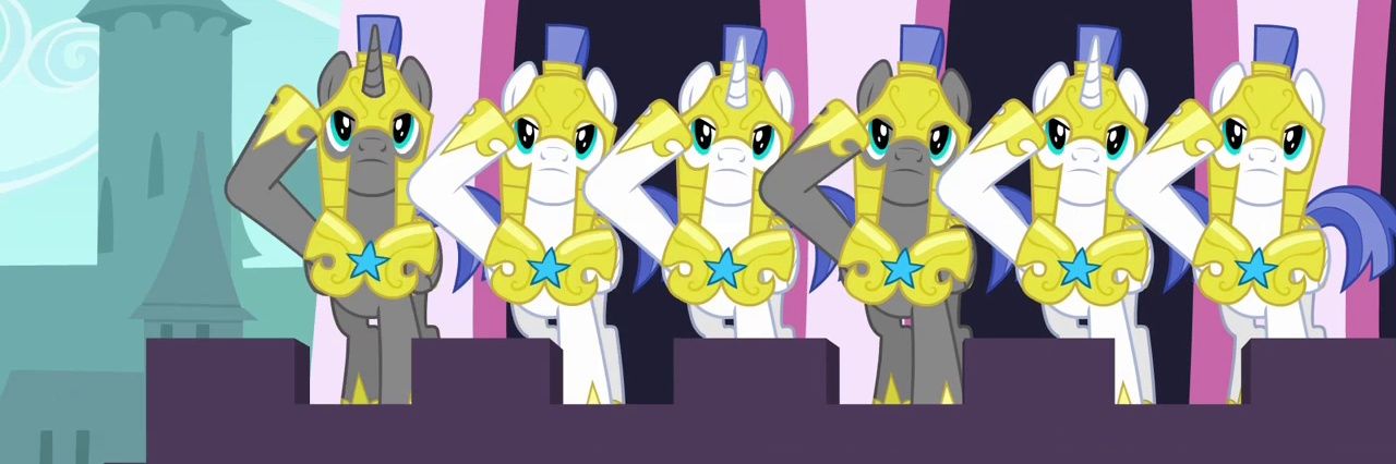 Top Tier Royal Guards of Equestria/Biggest Studs banner