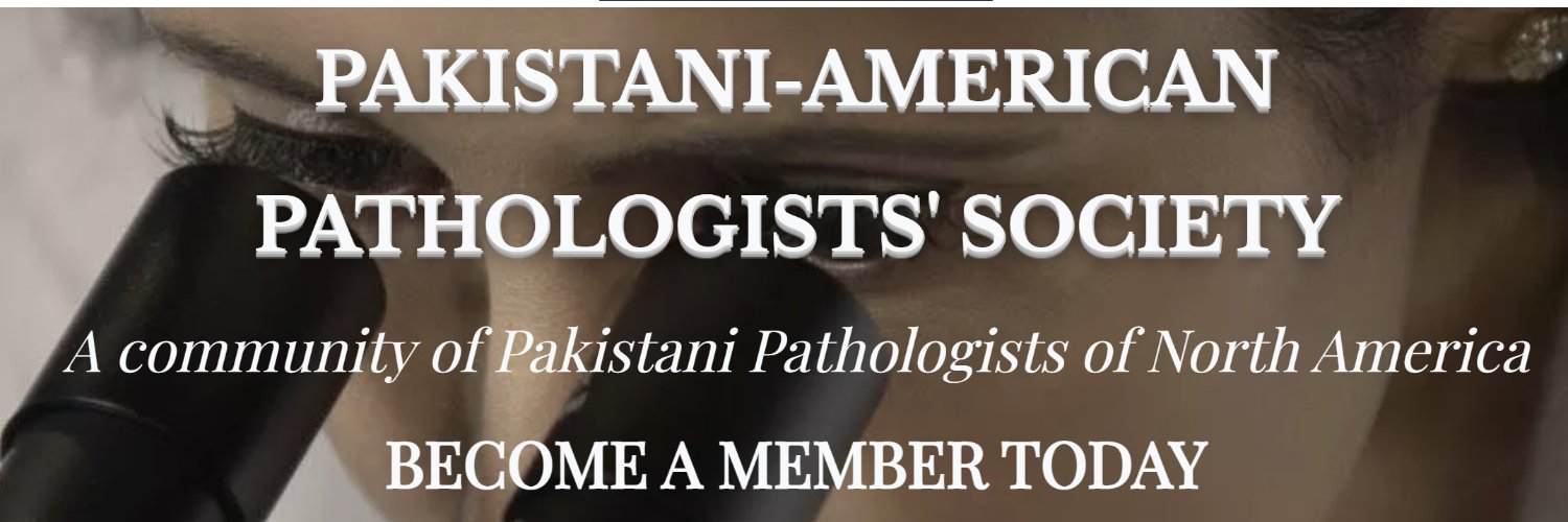 Pakistani-American Pathologists' Society banner