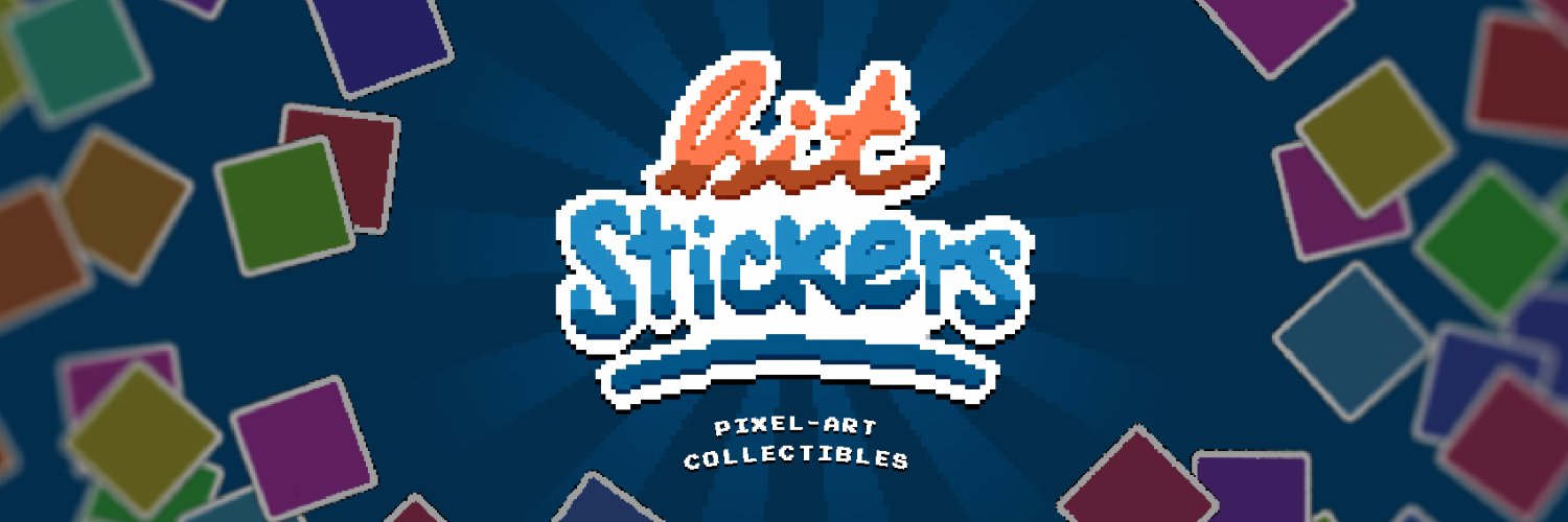 Bit Stickers banner