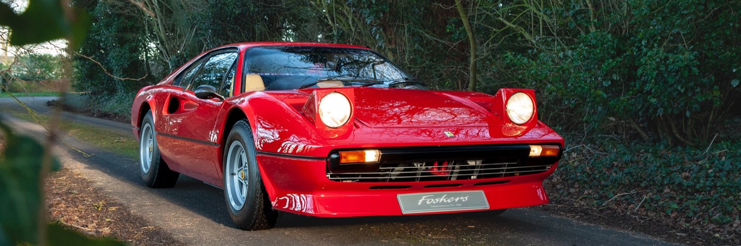 Foskers Ferrari banner