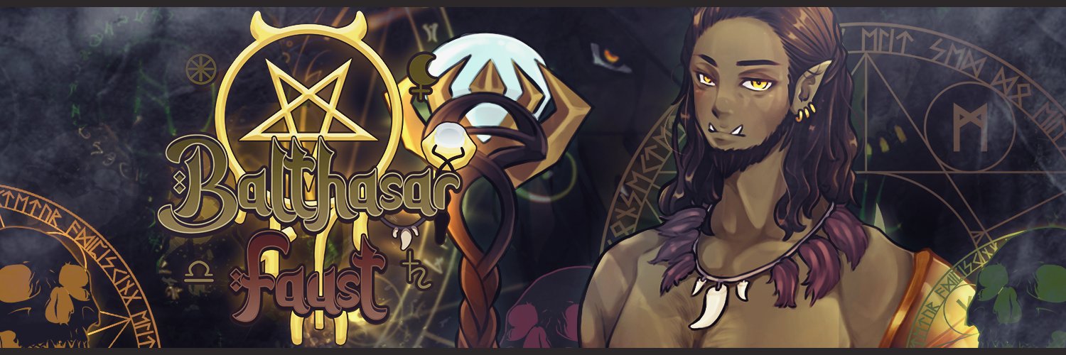 Balthasar Faust -👹 - Vibrant banner