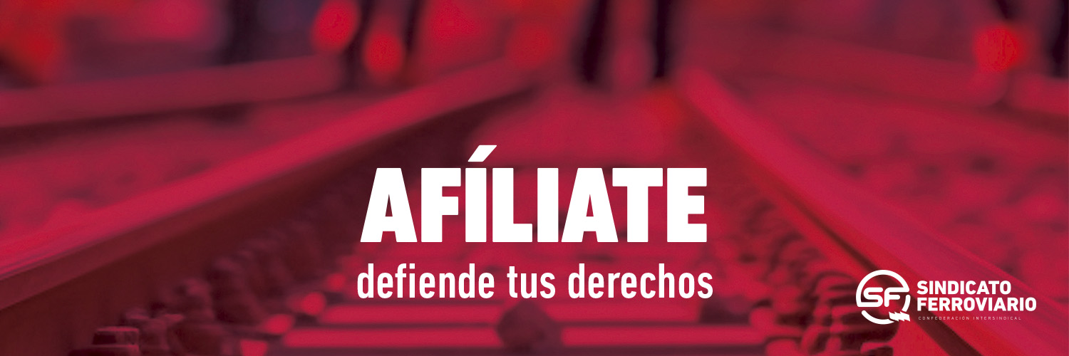 Sindicato Ferroviario banner