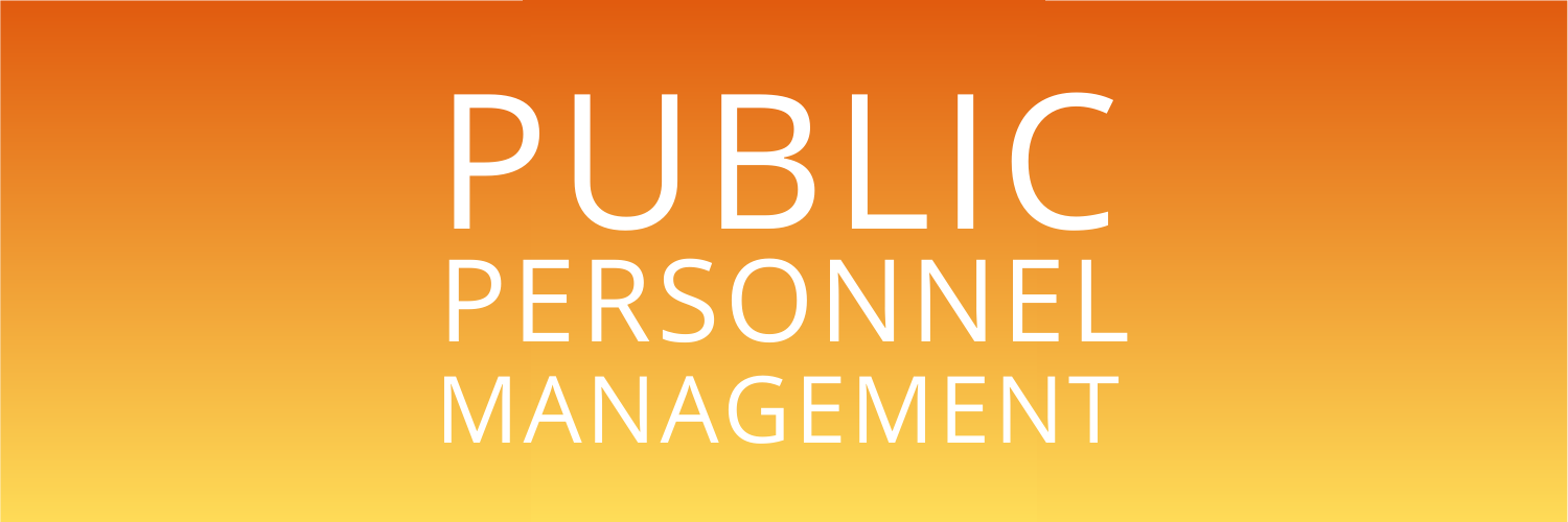 Public Personnel Management banner