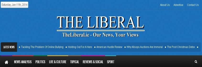 TheLiberal.ie's banner